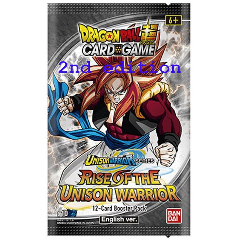 Booster Dragon Ball Super S10 Rise of the Unison Warrior 2nd Edition