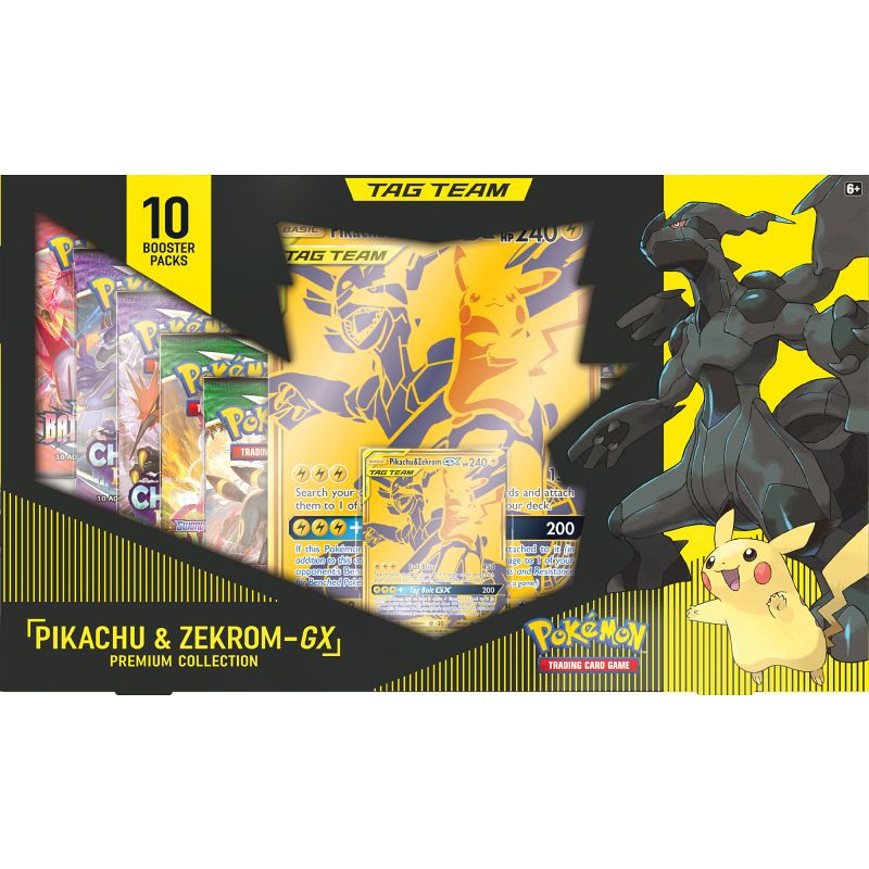 Pokemon Tag Team Pikachu and Zekrom GX Premium Collection