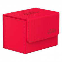 Pudełko Ultimate Guard SideWinder Deck Case 80+ Monocolor Czerwone
