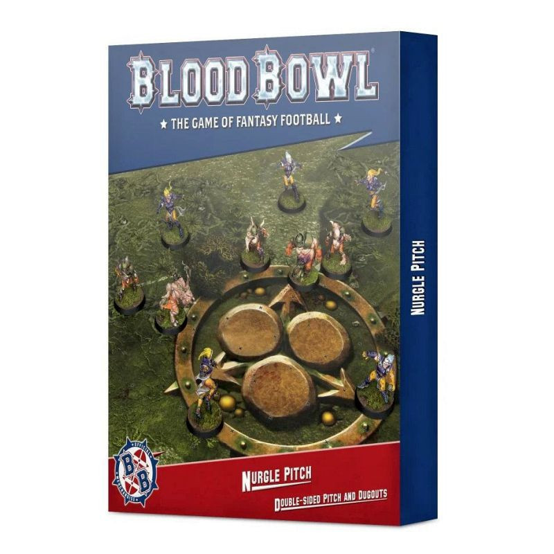 Blood Bowl Nurgle Pitch & Dugouts