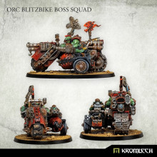 Kromlech Orc Blitzbike Boss Squad