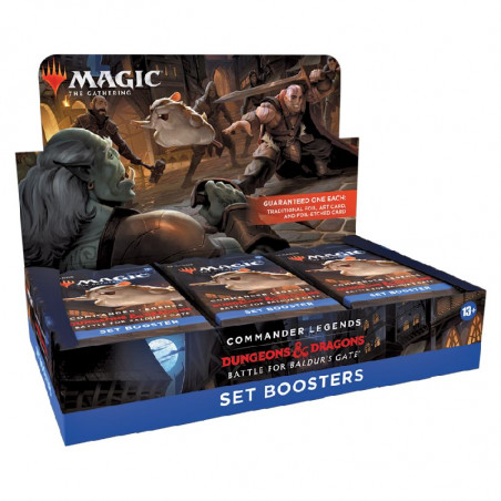 MTG Set Booster Box Commander Legends: Battle for Baldur's Gate CLB + Buy-a-Box