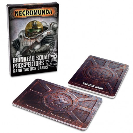 Necromunda: Ironhead Squat Prospector Tactics Cards