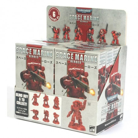 Space Marine Heroes Blood Angels Collection One Display