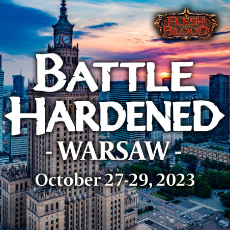 Rejestracja Registration Flesh and Blood Battle Hardened Classic Constructed 28.10 at 10:00