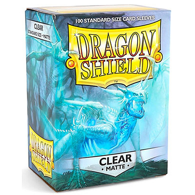 Protektory - Dragon Shield - Standard CCG - Matowe Przezroczyste (100 szt.)