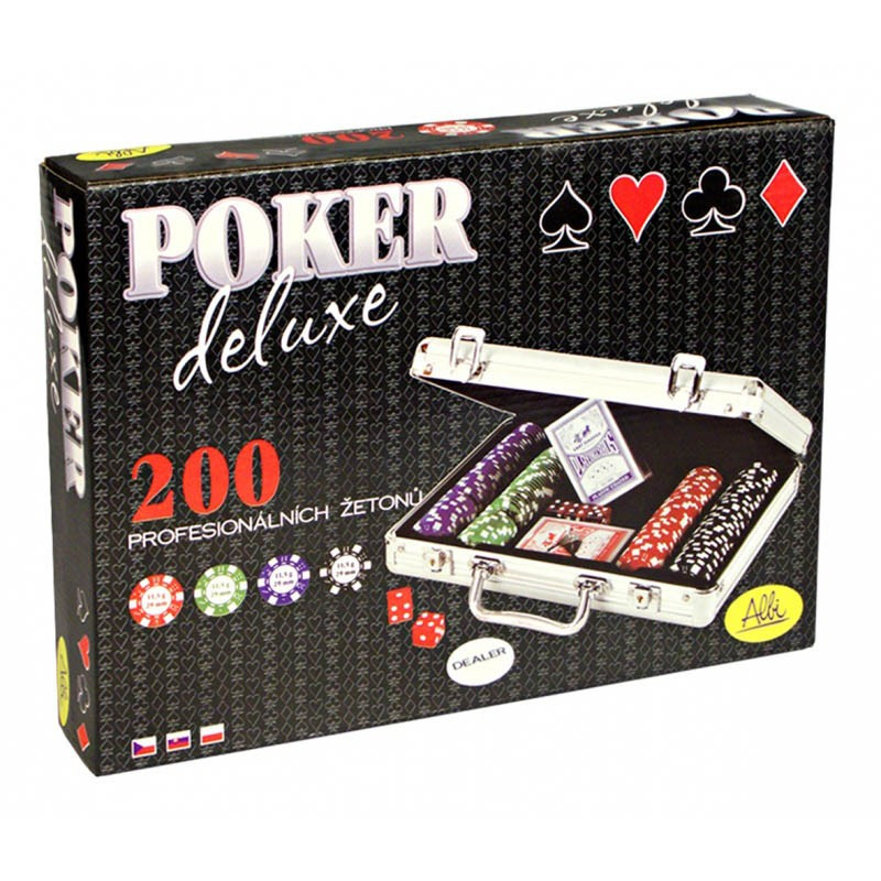 Poker Deluxe 200 żetonów [PL]