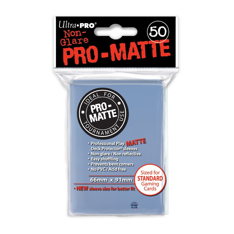 Protektory - Ultra Pro - Standard CCG - Pro-Matte - Przezroczyste (50 szt.)