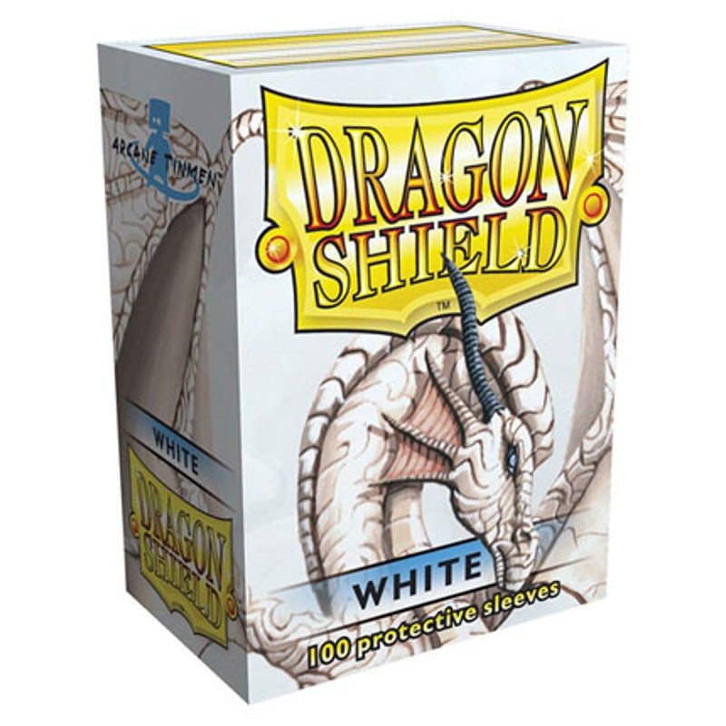 Protektory - Dragon Shield - Standard CCG - Białe (100 szt.)