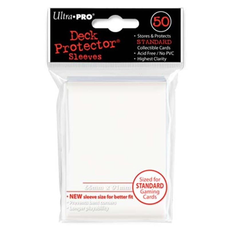 Ultra Pro Deck Protector: Standard Białe (50 szt.)