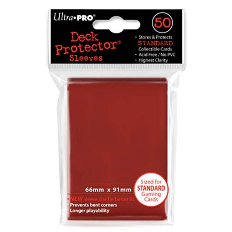 Ultra Pro Deck Protector: Standard Czerwone (50 szt.)