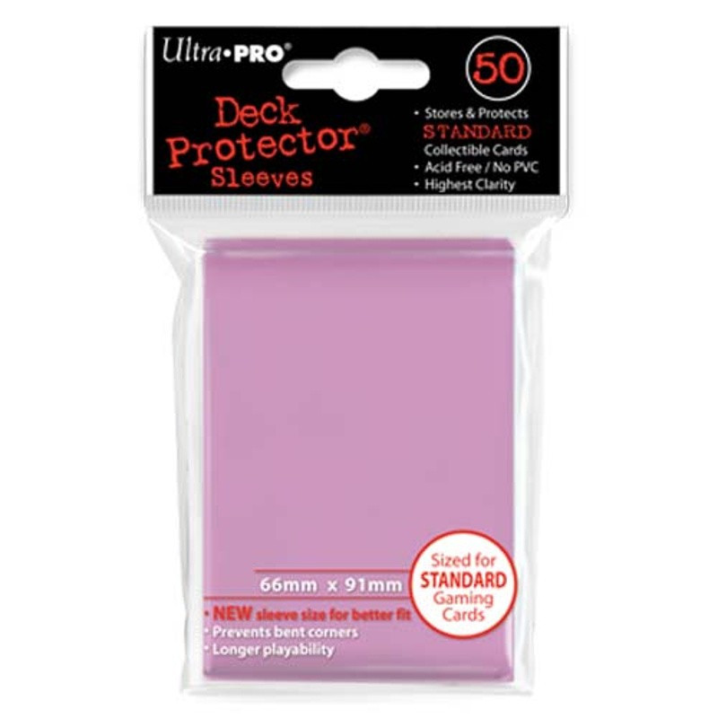 Ultra Pro Deck Protector: Standard Różowe (50 szt.)