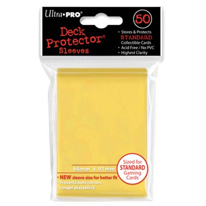 Ultra Pro Deck Protector: Standard Żółte (50 szt.)