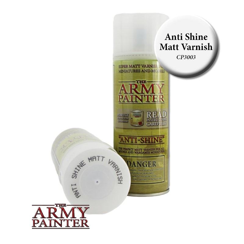 Spray Army Painter Anti Shine Matt Varnish