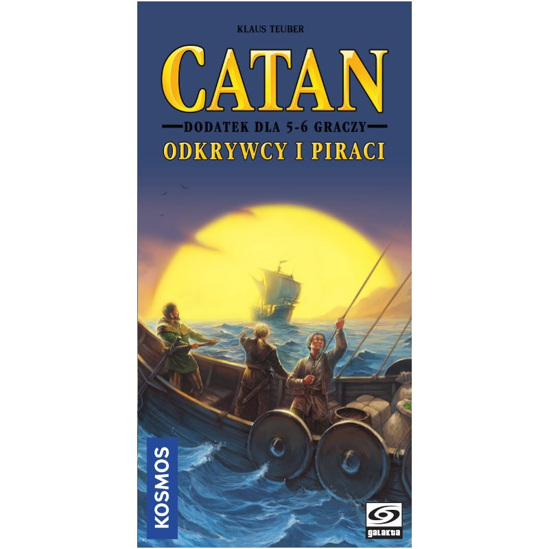 Catan: Odkrywcy i Piraci - Rozszerzenie dla 5-6 graczy [PL]