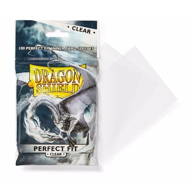 Protektory Dragon Shield - Standard CCG - Perfect Fit Przezroczyste (100 szt.)