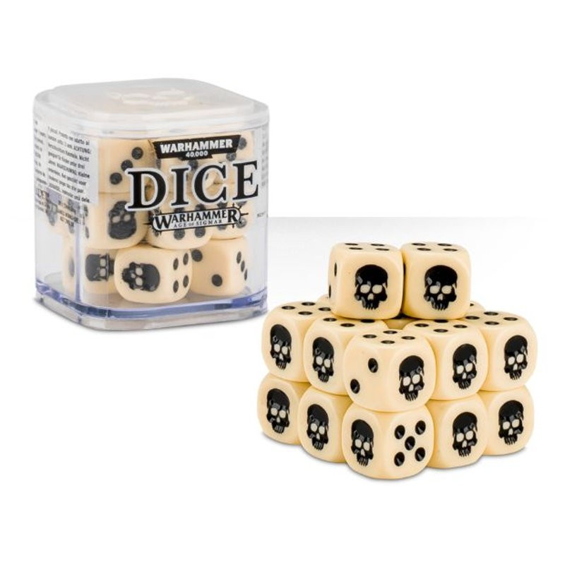Zestaw Kości Citadel Dice Cube Bone