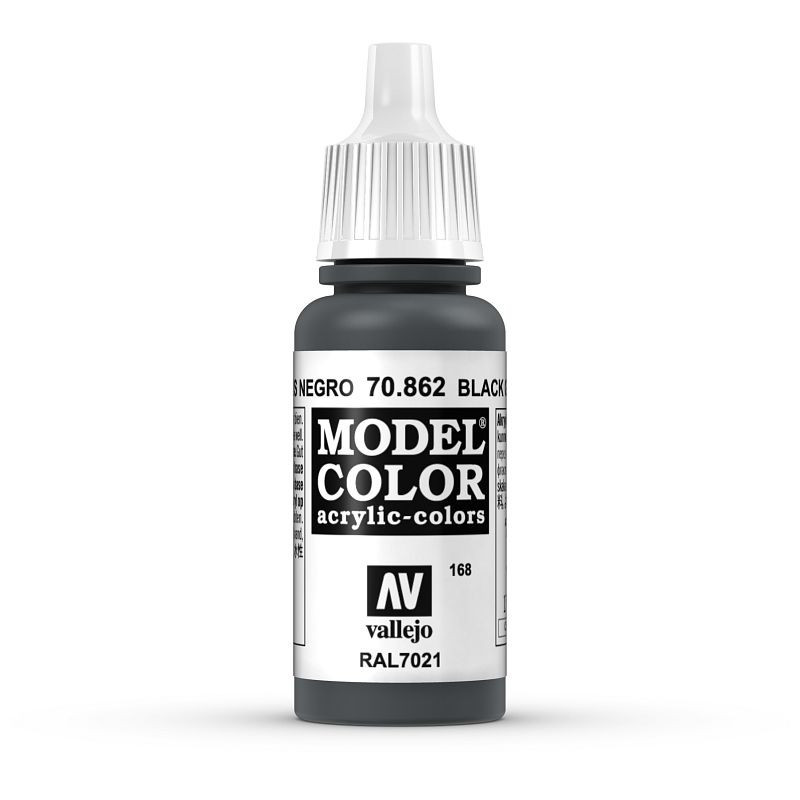 Farbka Vallejo Model Color Black Grey