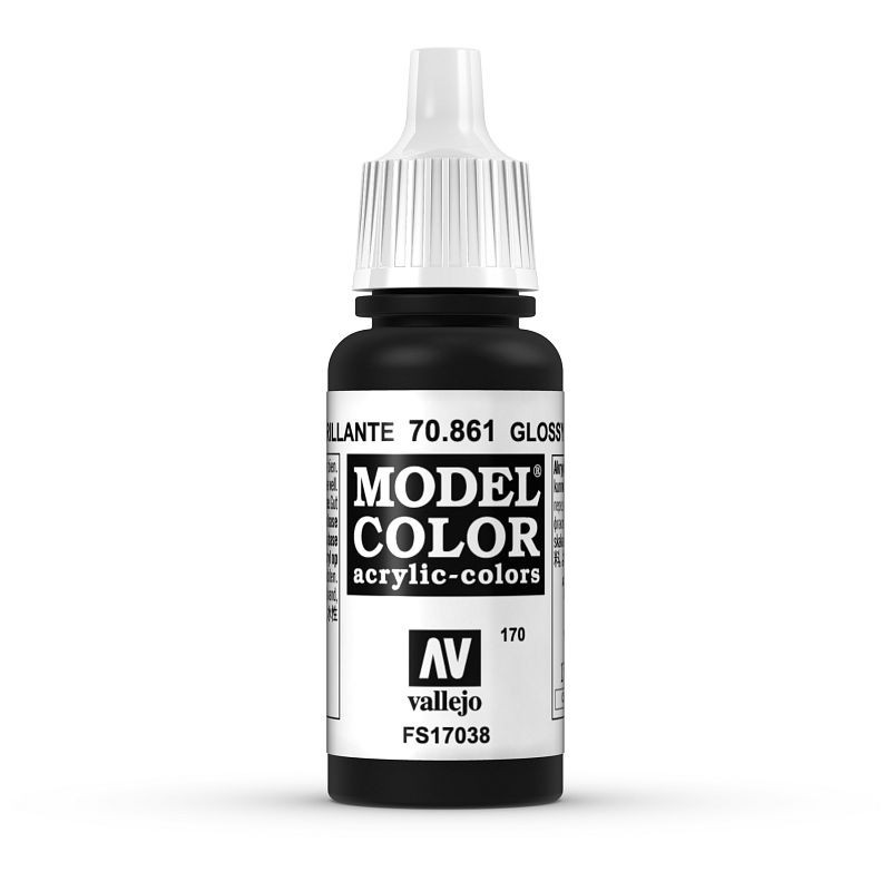 Farbka Vallejo Model Color Glossy Black