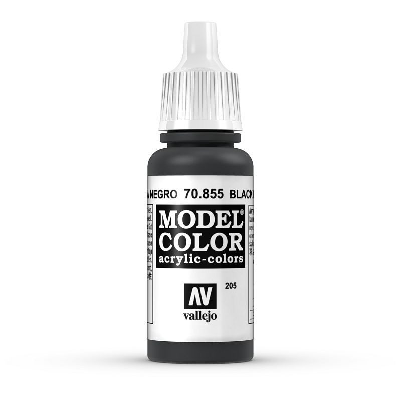 Farbka Vallejo Model Color Black Glaze