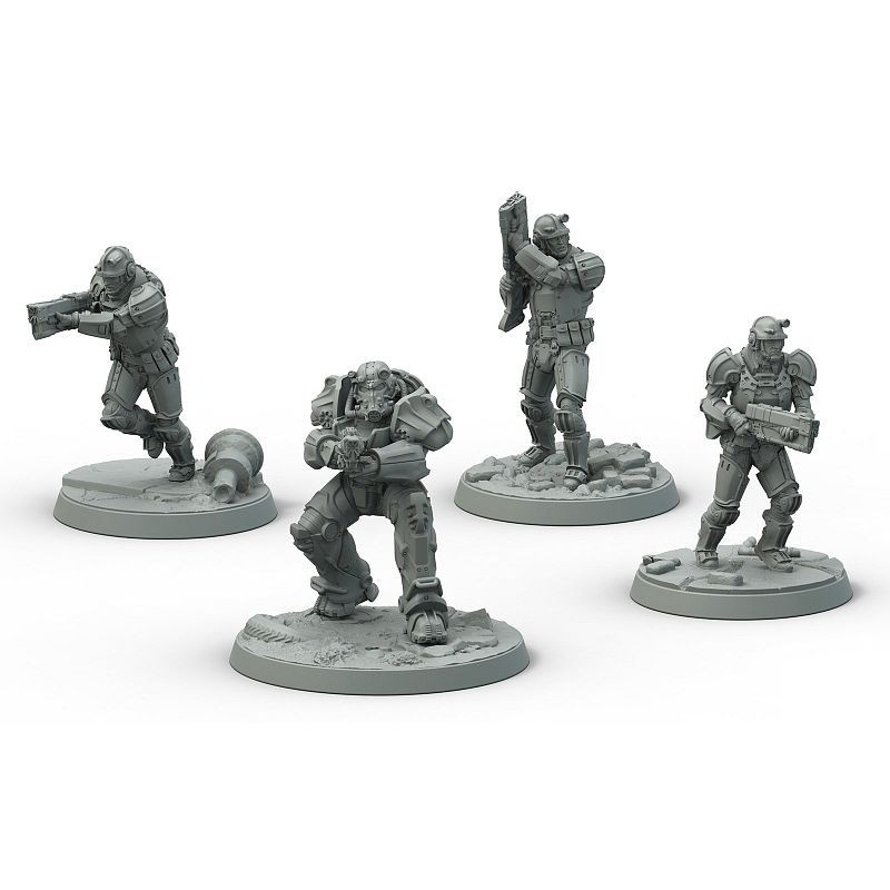 Fallout Wasteland Warfare Brotherhood of Steel Frontline Knights