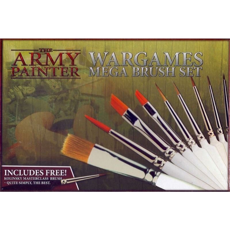 Zestaw Pędzli Army Painter Hobby: Mega Brush Set