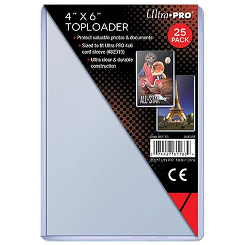 Toploader Ultra Pro 4"x6" (101x152 mm)