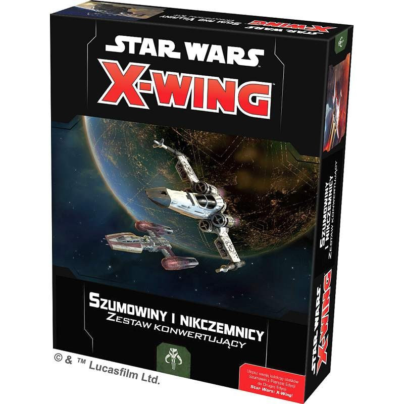 X-Wing Gra Figurkowa (2 ed): Szumowiny i Nikczemnicy - Zestaw konwertujący [PL]