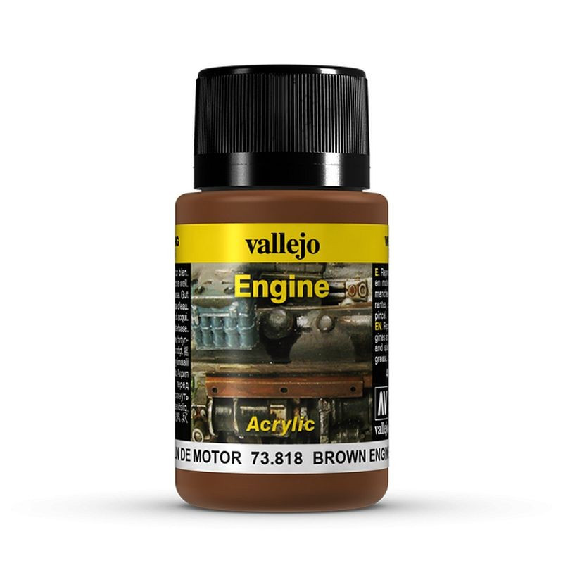 Vallejo Engine Effects Brown Engine Soot