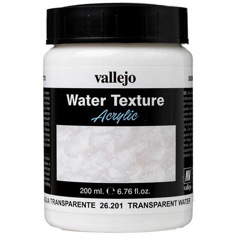 Vallejo Water Textures Transparent Water 200ml 26.201