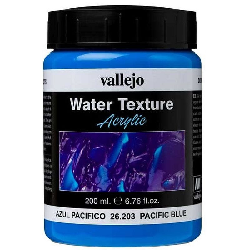 Vallejo Water Textures Pacific Blue 200ml 26.203