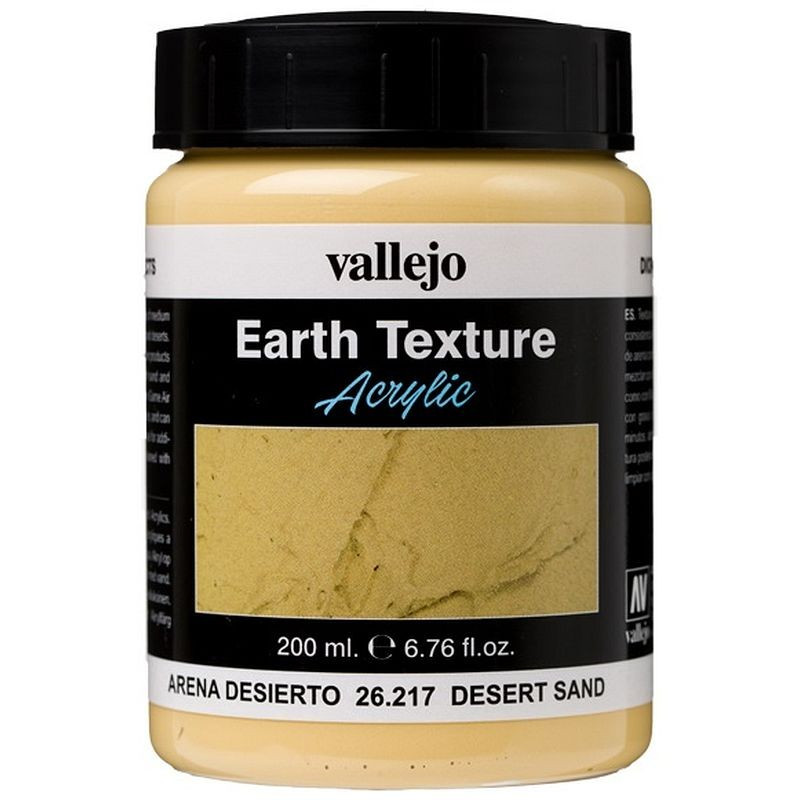 Vallejo Earth Textures Desert Sand 200ml 26.217