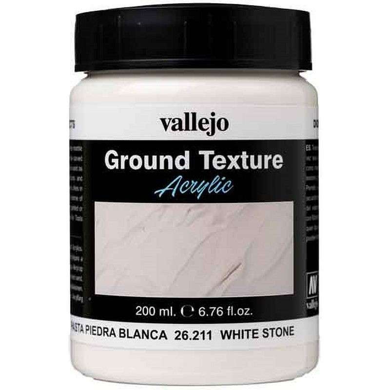Vallejo Ground Textures White Stone 200ml 26.211