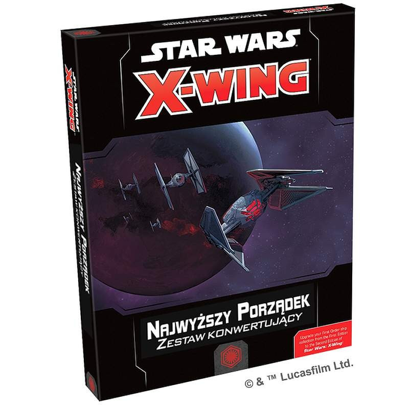 X-Wing Gra Figurkowa (2 ed): Najwyższy Porządek - Zestaw konwertujący [PL]