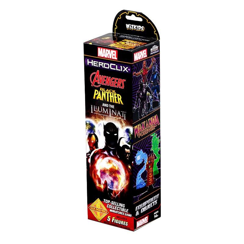 HeroClix Marvel Avengers Black Panther and the Illuminati Booster
