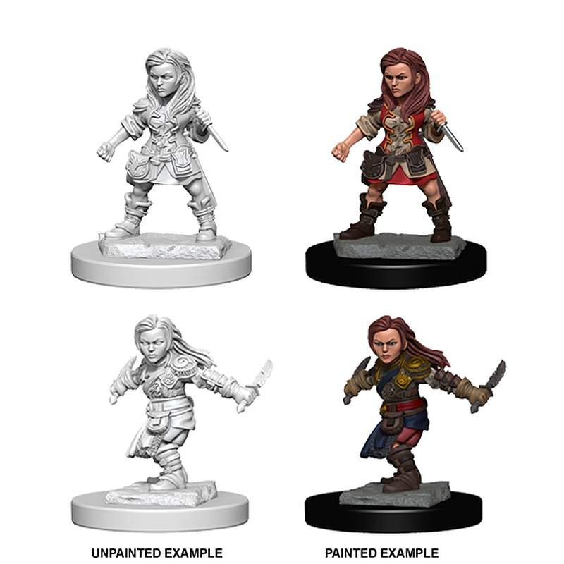 D&D Nolzur's Marvelous Miniatures: Halfling Female Rogue