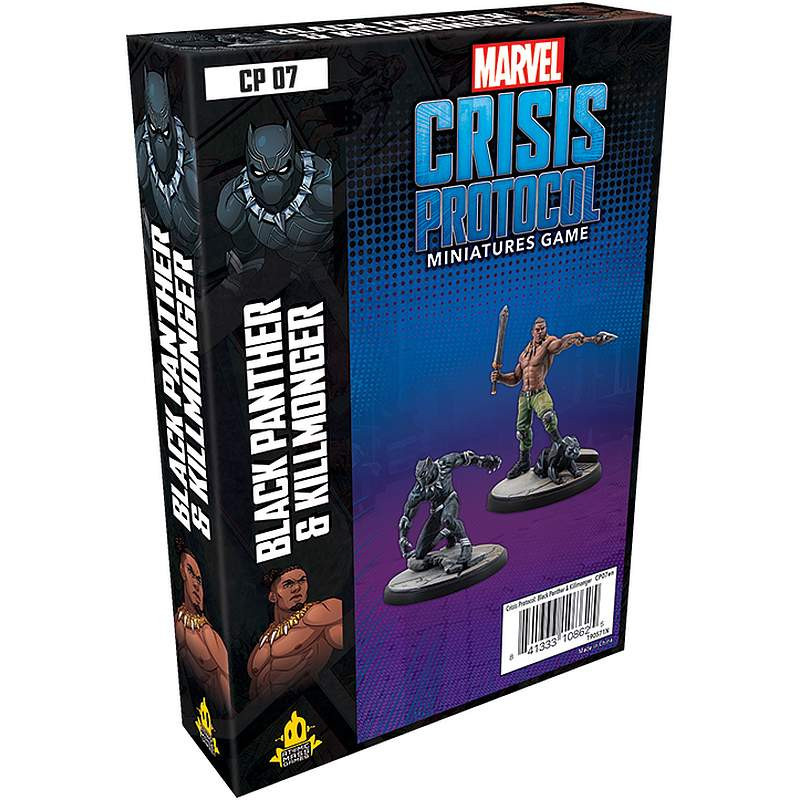 Marvel Crisis Protocol: Black Panther and Killmonger [ENG]