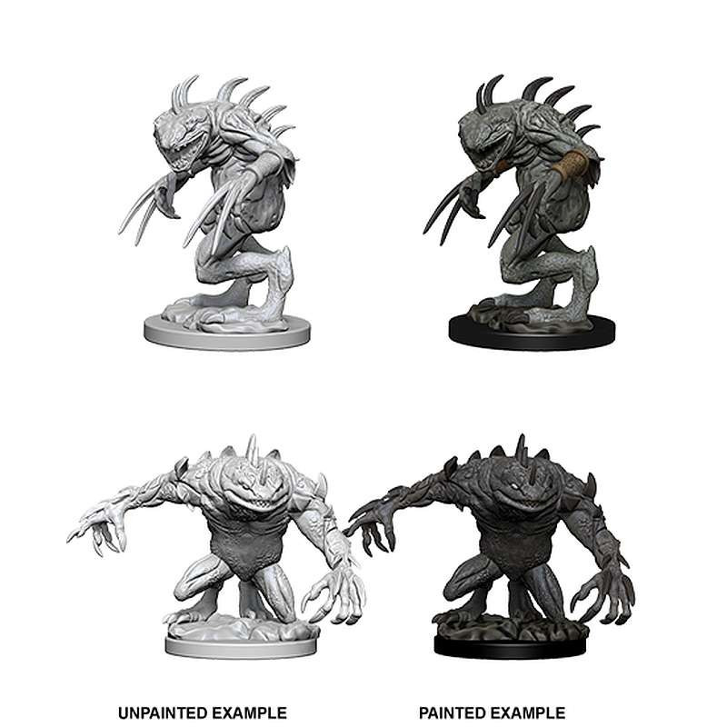 D&D Nolzur's Marvelous Miniatures: Grey Slaad and Death Slaad