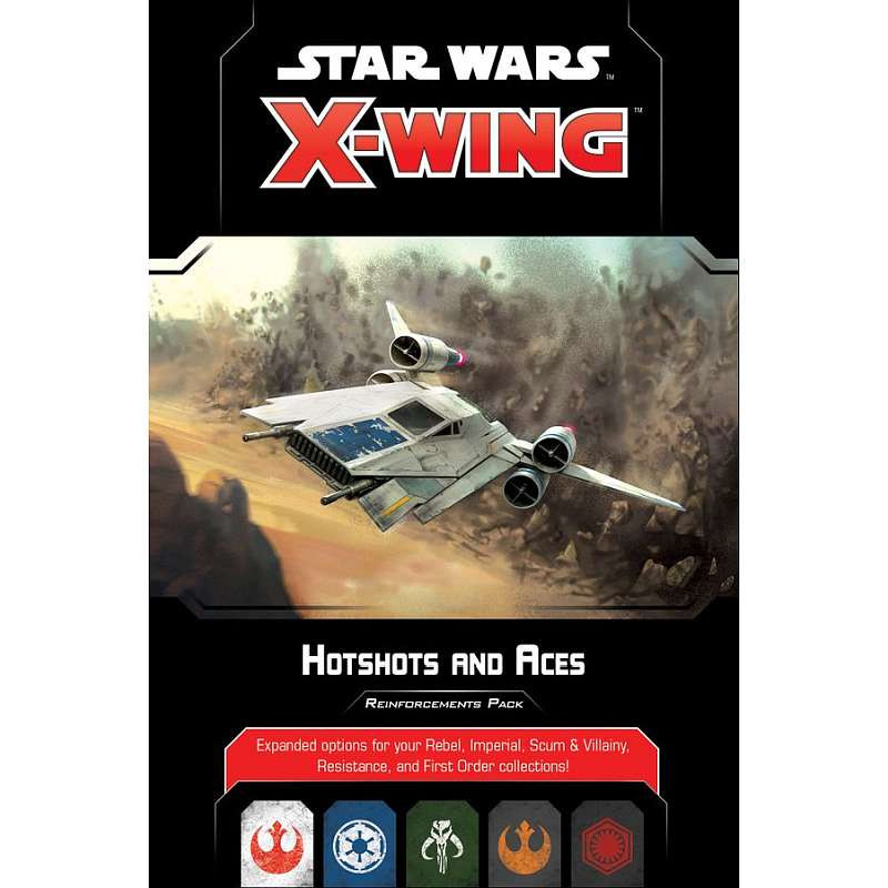 X-Wing Gra Figurkowa (2 ed): Hotshots and Aces Reinforcement Pack [ENG]