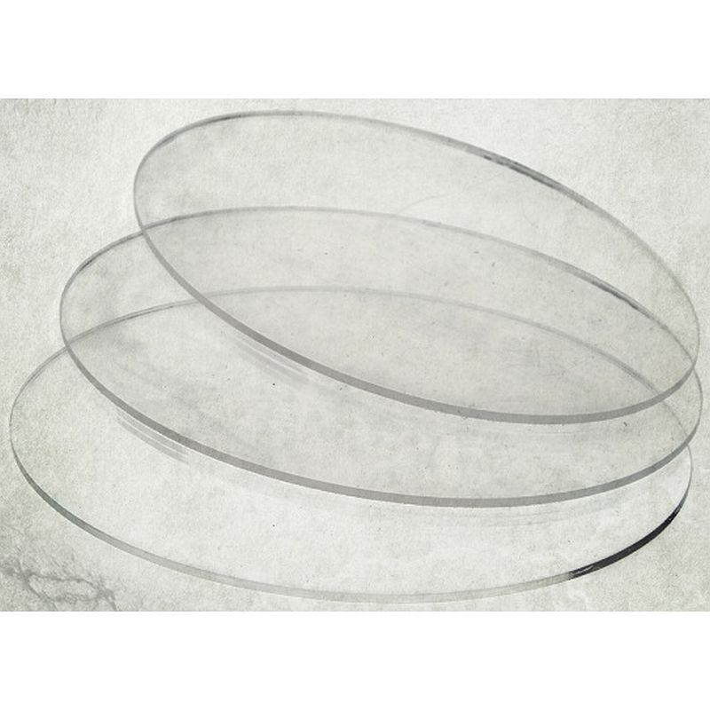 Podstawki Kromlech Clear Plexi Base Oval 170x105mm (3)