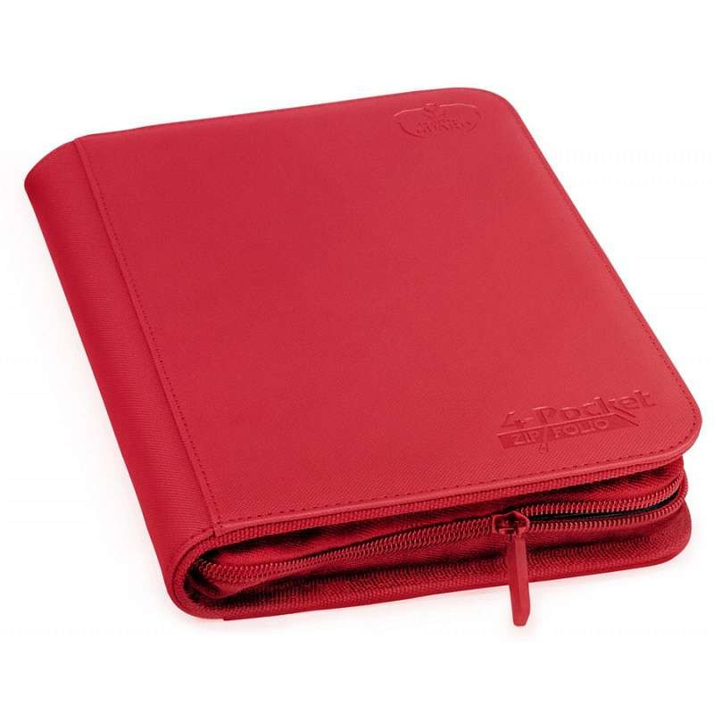 Album Ultimate Guard Zipfolio XenoSkin 4-Pocket Czerwony