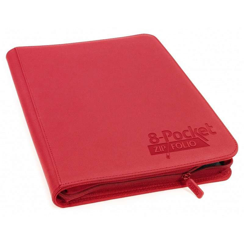 Album Ultimate Guard Zipfolio XenoSkin 8-Pocket Czerwony