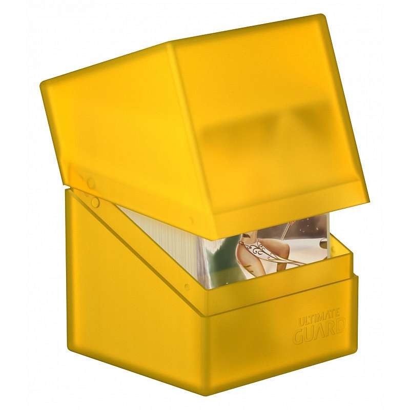 Pudełko Ultimate Guard Boulder Deck Case 100+ Żółte