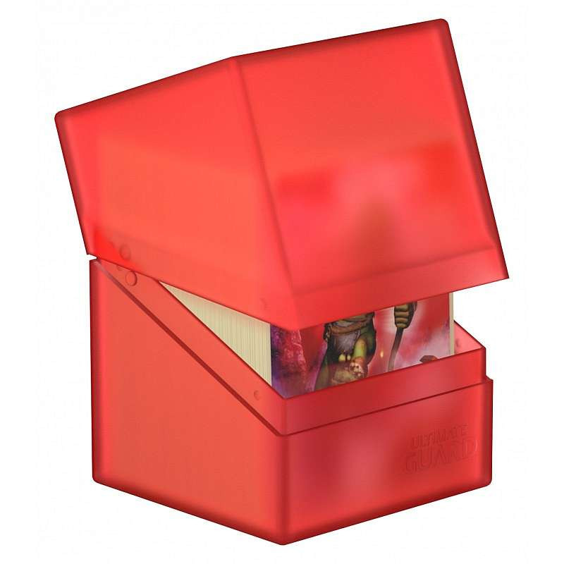 Pudełko Ultimate Guard Boulder Deck Case 100+ Czerwone