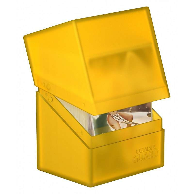 Pudełko Ultimate Guard Boulder Deck Case 80+ Żółte