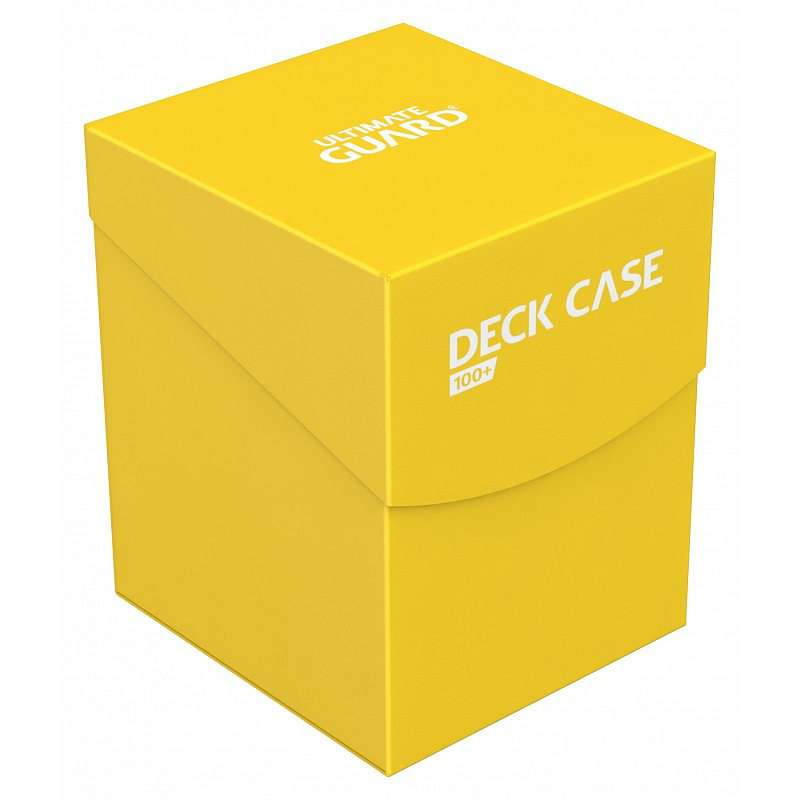 Pudełko Ultimate Guard Standard Deck Case 100+ Żółte