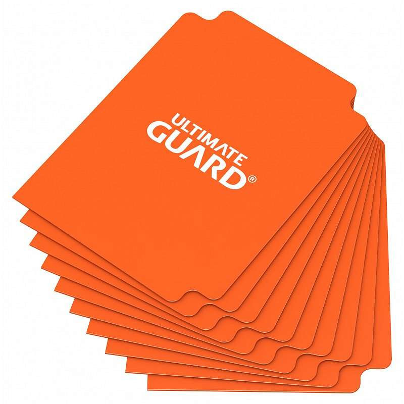 Przekładki do kart Ultimate Guard Pomarańczowe 10 szt.