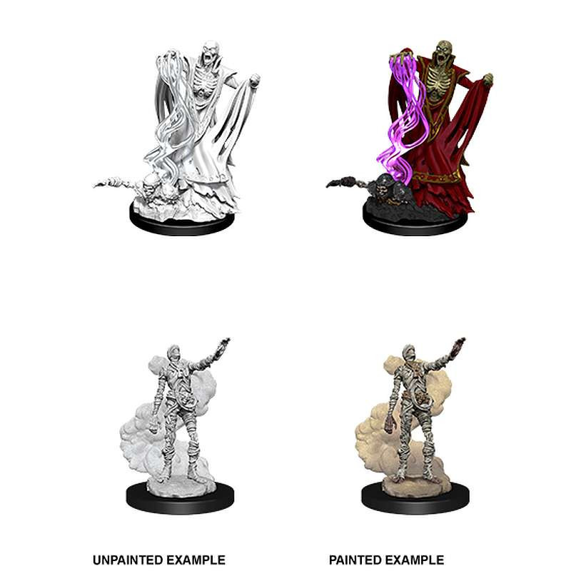 D&D Nolzur's Marvelous Miniatures: Lich and Mummy Lord