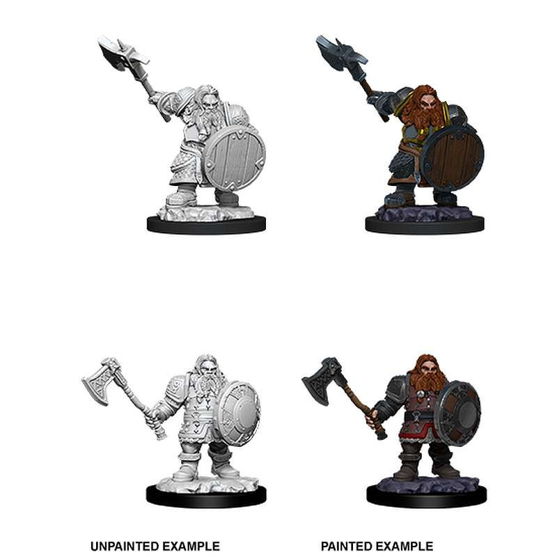 D&D Nolzur's Marvelous Miniatures: Male Dwarf Fighter