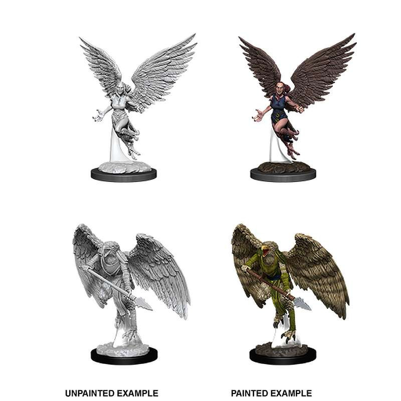 D&D Nolzur's Marvelous Miniatures Harpy and Arakocra